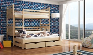 SARAH 3-persoons Stapelbed Kinder Meubels 24