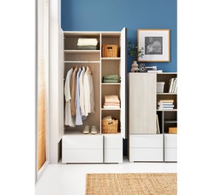 RM02 Kledingkast 90 cm Kinder Meubels 24