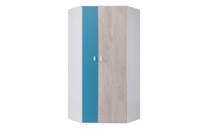 PETRA P02 Kledingkast Hoekkast 90 cm Kinder Meubels 24