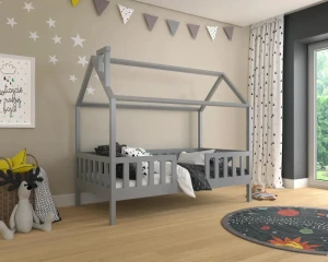 ROSI 1-persoon Kinderbed Huisbed 120x200 Kinder Meubels 24