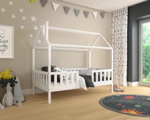 ROSI 1-persoon Kinderbed Huisbed 120x200 Kinder Meubels 24