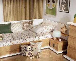 L-SI001 Kinderkamer-Set Kinder Meubels 24