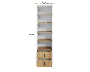 L-SI001 Kinderkamer-Set Kinder Meubels 24