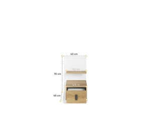 L-SI001 Kinderkamer-Set Kinder Meubels 24