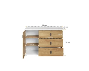 L-SI001 Kinderkamer-Set Kinder Meubels 24