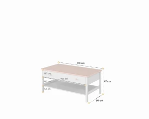 L-LU15 Koffietafel Kinder Meubels 24