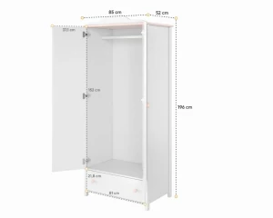 L-LU001 Kinderkamer-Set met Bureau Kinder Meubels 24