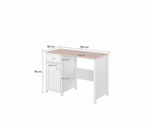 L-LU001 Kinderkamer-Set met Bureau Kinder Meubels 24