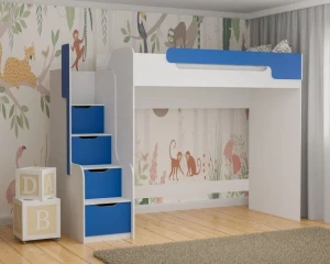 ARTHUR Hoogslaper Functioneel bed met sofa bank CII Kinder Meubels