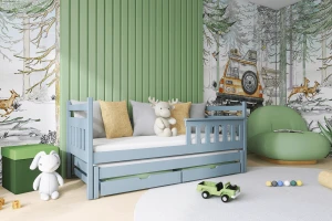 DENIS 90x200 Asgrĳs Uitschuifbed Kinderbed Kinder Meubels