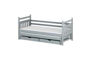 DOMINIK 90x200 Asgrĳs Uitschuifbed Kinderbed Kinder Meubels