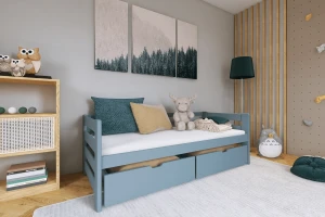 ELLI 90x200 Asgrĳs Kinderbed Kinder Meubels