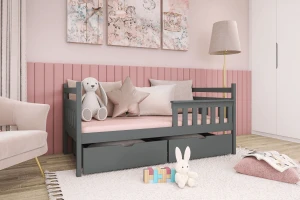 EMILY 90x200 Grafiet Kinderbed Kinder Meubels