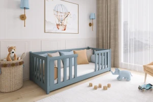 FABIO 90x200 Asgrĳs Kinderbed Vloerbed Kinder Meubels