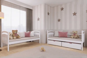 GABI 90x200 Natuurlijk Grenenhout Stapelbed Kinder Meubels