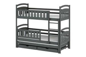 IDA 90x200 Grafiet Stapelbed Kinder Meubels