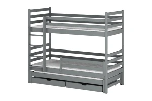 LEON 90x200 Asgrĳs Stapelbed Kinder Meubels