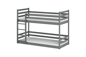 MINI 90x200 Grafiet Stapelbed Kinder Meubels