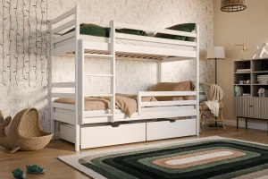 NEMO 90x200 Wit Stapelbed Kinder Meubels