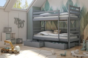 NEMO 90x200 Asgrĳs Stapelbed Kinder Meubels