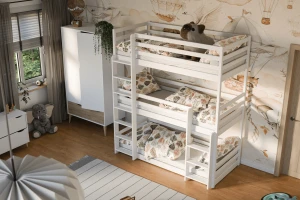 THOMAS 90x200 Asgrĳs Stapelbed Kinder Meubels