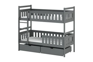 TIM 90x200 Grafiet Stapelbed Kinder Meubels