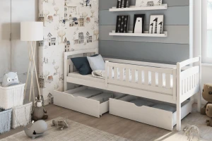 TIMO 90x200 Wit Kinderbed Kinder Meubels
