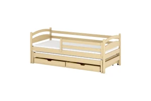 TINA 90x200 Natuurlijk Grenenhout Stapelbed Kinder Meubels