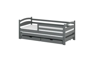 TINA 90x200 Grafiet Stapelbed Kinder Meubels