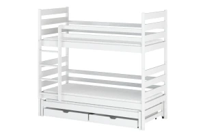 TOMI 90x200 Wit Stapelbed Kinder Meubels