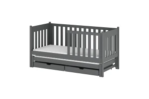 KARIN 90x200 Grafiet Uitschuifbed Kinderbed Kinder Meubels