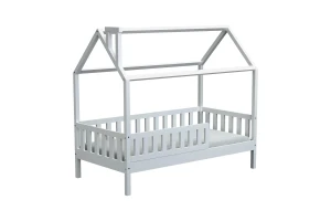 ROSI 140x200 Wit Huisbed Eenpersoonsbed Kinder Meubels