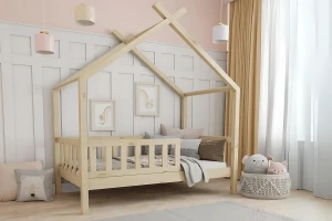 STAR PLUS 120x200 Grenen Huisbed Eenpersoonsbed Kinder Meubels