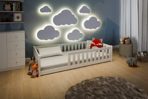 BELMO 80x180 Wit Kinderbed Speelbox Kinder Meubels