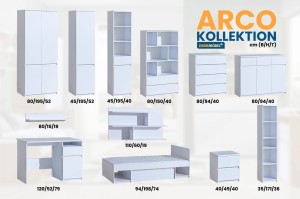 ARCO 12 Wandplank 110 cm 