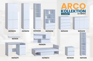 ARCO 01 Kleidingkast 80 cm 