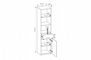 ARCO B Tienerkamer-Set