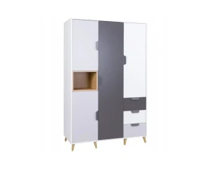 JUSTIN 1 Kleidingkast 120 cm