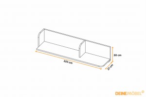 YOGI 15 Wandplank