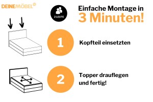 JUNG 1 90x200 Paros 2 Beige boxspringbed gestoffeerd bed compleetbed Kinder Meubels 24