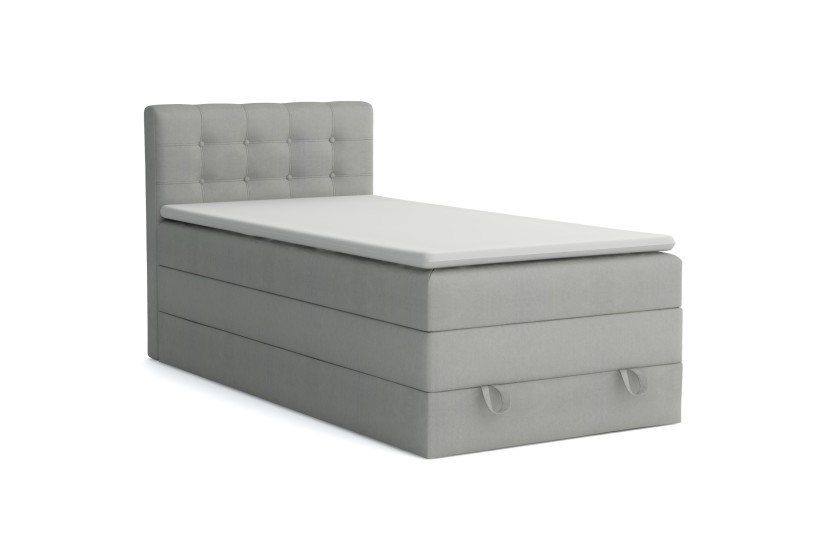 JUNG 1 boxspringbed gestoffeerd bed compleetbed Kinder Meubels 24