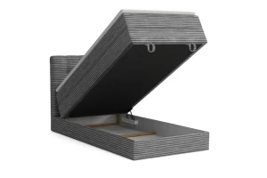 JUNG 2 100x200 Poso 135 Zwart boxspringbed gestoffeerd bed compleetbed Kinder Meubels 24