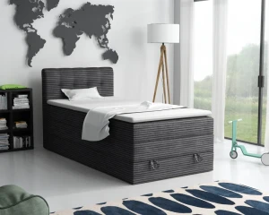 JUNG 2 boxspringbed gestoffeerd bed compleetbed Kinder Meubels 24