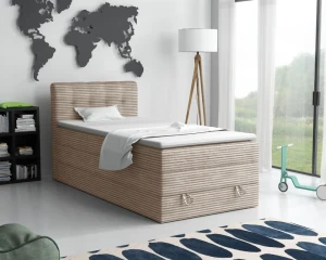 JUNG 2 boxspringbed gestoffeerd bed compleetbed Kinder Meubels 24