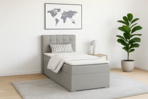 JUNG 3 boxspringbed gestoffeerd bed compleetbed Kinder Meubels 24