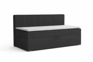 MATI BIS 100x200 Kronos 34 Antraciet boxspringbed gestoffeerd bed compleetbed Kinder Meubels 24