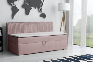 MATI BIS boxspringbed gestoffeerd bed compleetbed Kinder Meubels 24