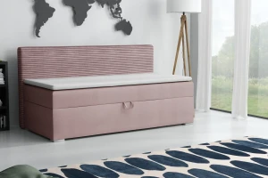 MATI boxspringbed gestoffeerd bed compleetbed Kinder Meubels 24