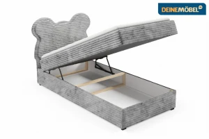 TEDDY 90x200 TILIA 03 Ecru boxspringbed gestoffeerd bed compleetbed voor kinderen en jongeren Kinder Meubels 24