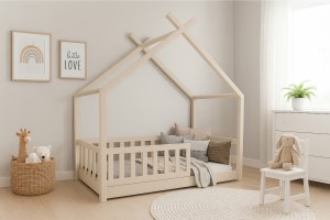 STAR PLUS 120x200 Cashmere Bodenbed Huisbed Eenpersoonsbed Kinder Meubels